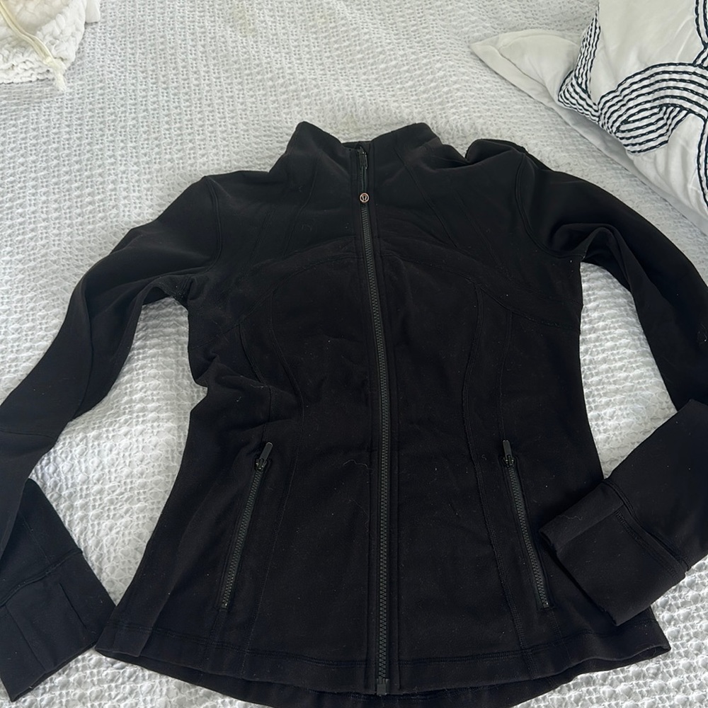 Black lululemon define jacket size 8